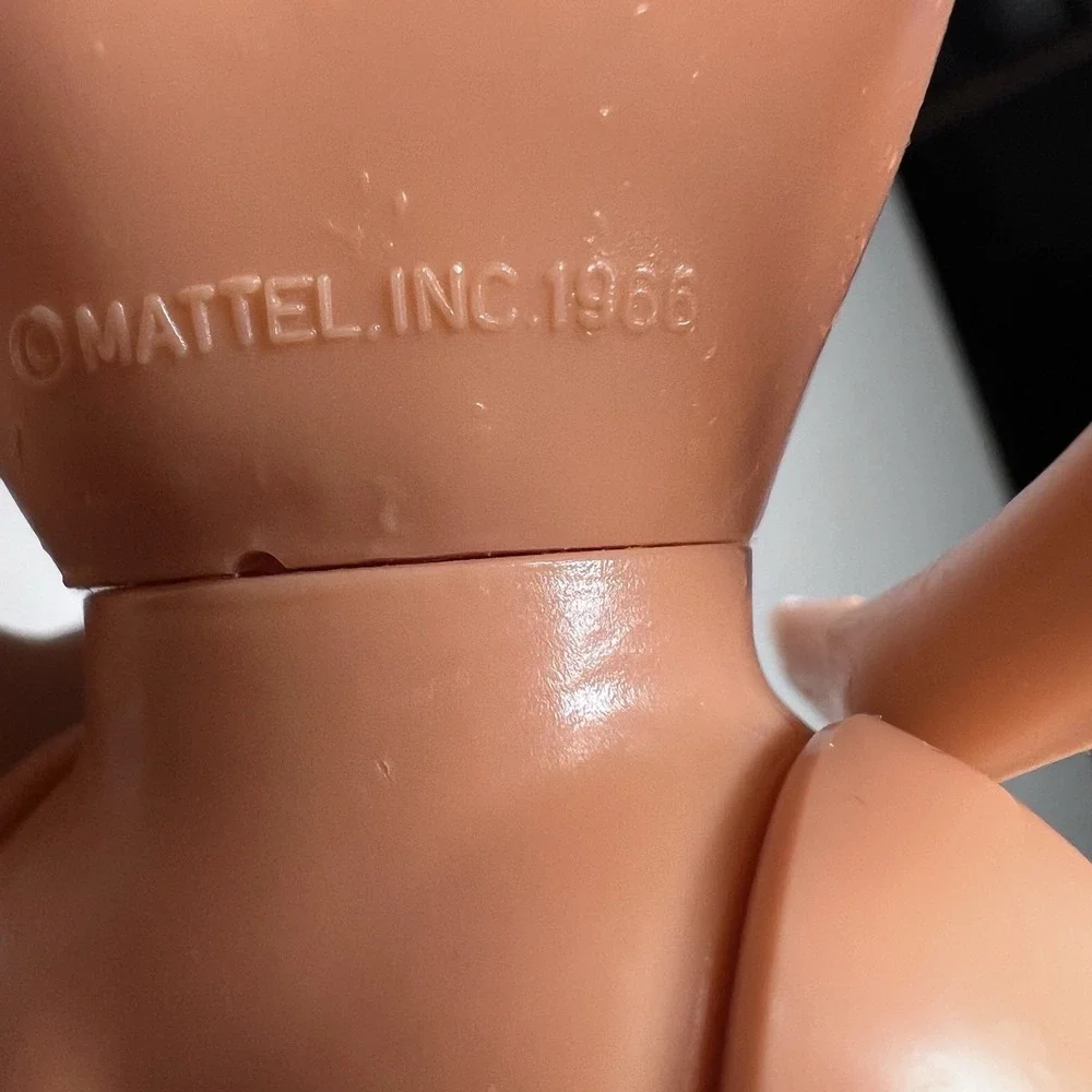Vtg 1966 Twist 'n Turn Barbie Doll Blonde Blue‎ Eyes